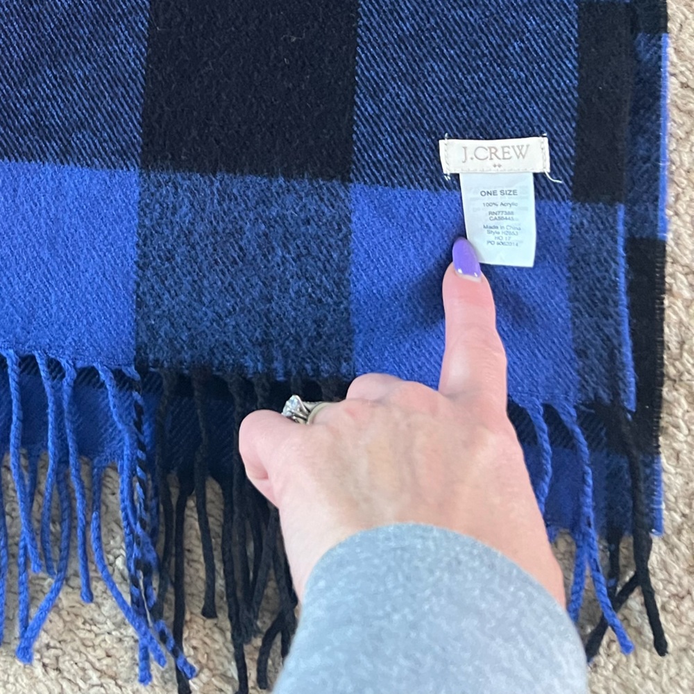 J.crew Blanket scarf